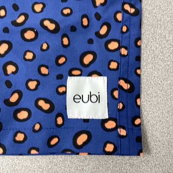 EUBI Swim Trunks Mens Medium Multi Multi Leopard Elastic Animal Print Magical - Picture 6 of 10